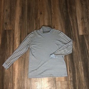 Supreme F/W 16 Striped Turtleneck in Sky Blue